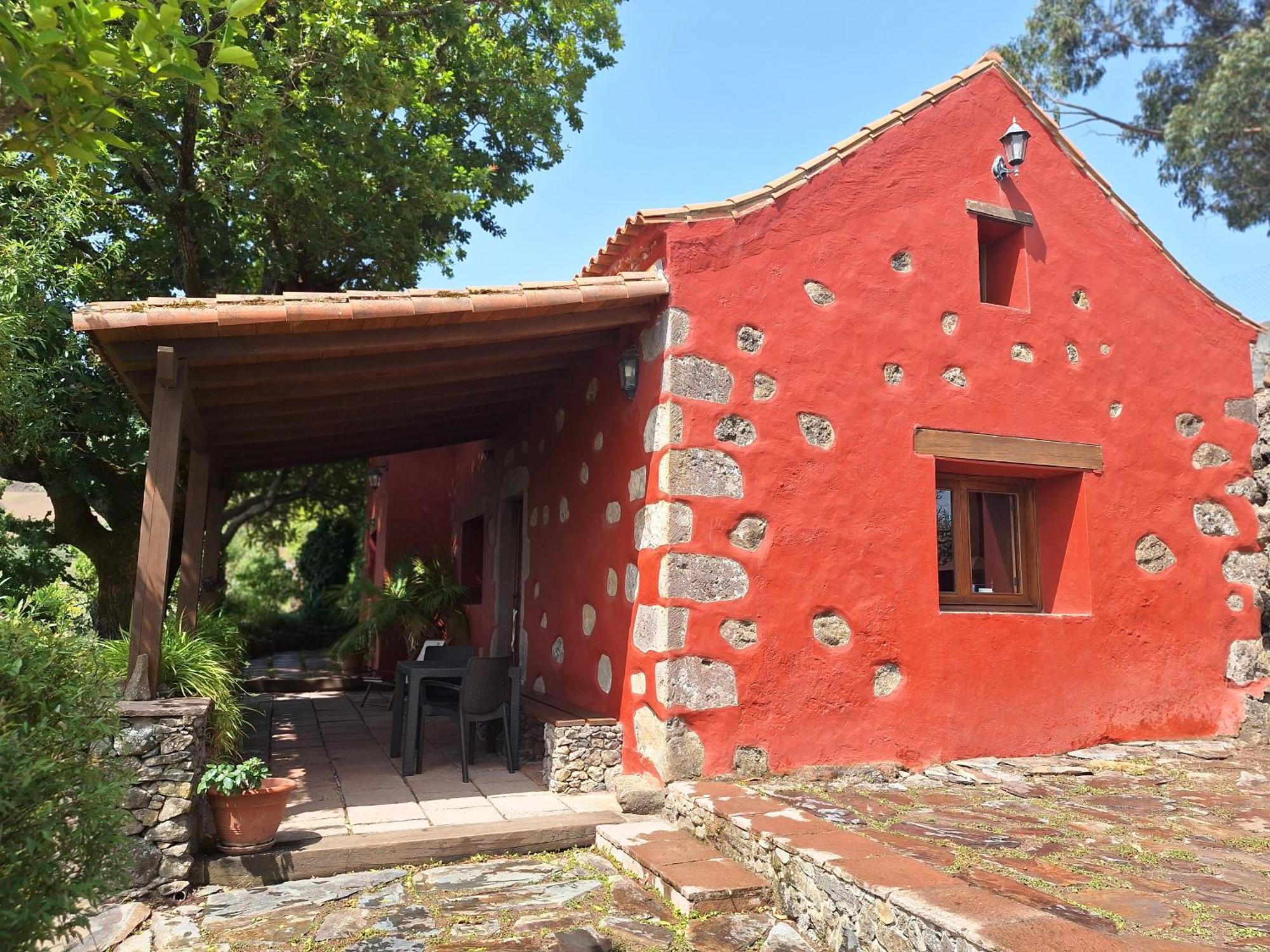Casa Rural Con Piscina Privada El Roble Moya  Exterior photo